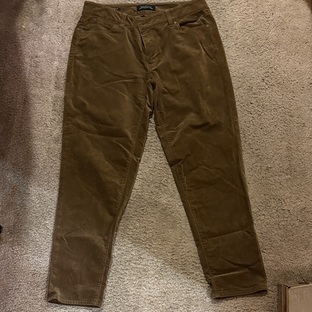 Talbots Women's Corduroy Jeans in Brown